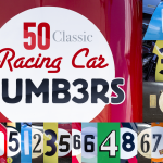 Classic Race Car Numbers