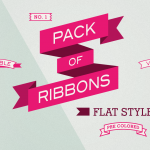 Big Pack of Ribbons - Flat Style - Graphic Design Resources