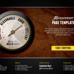 Measurement Page Template Wood