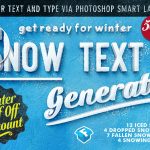 Snow Text Generator