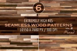 Extremely HR Seamless Tileable Wood Patterns Vol. 2 - Mixed