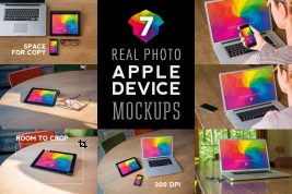 FreshDesignElements Real Photo Apple Device Mockups
