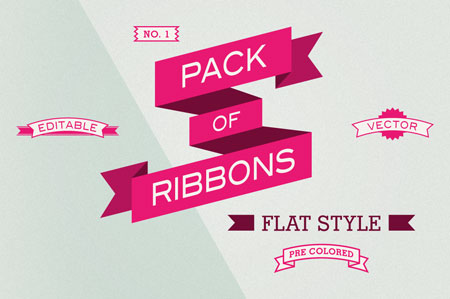Pack of Vector Ribbons